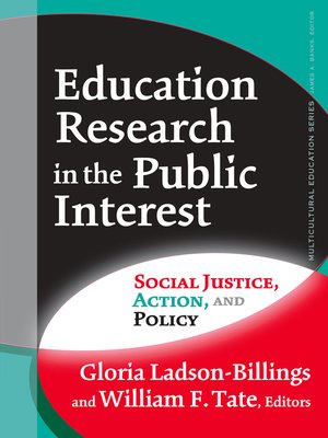 cover image of Education Research in the Public Interest
